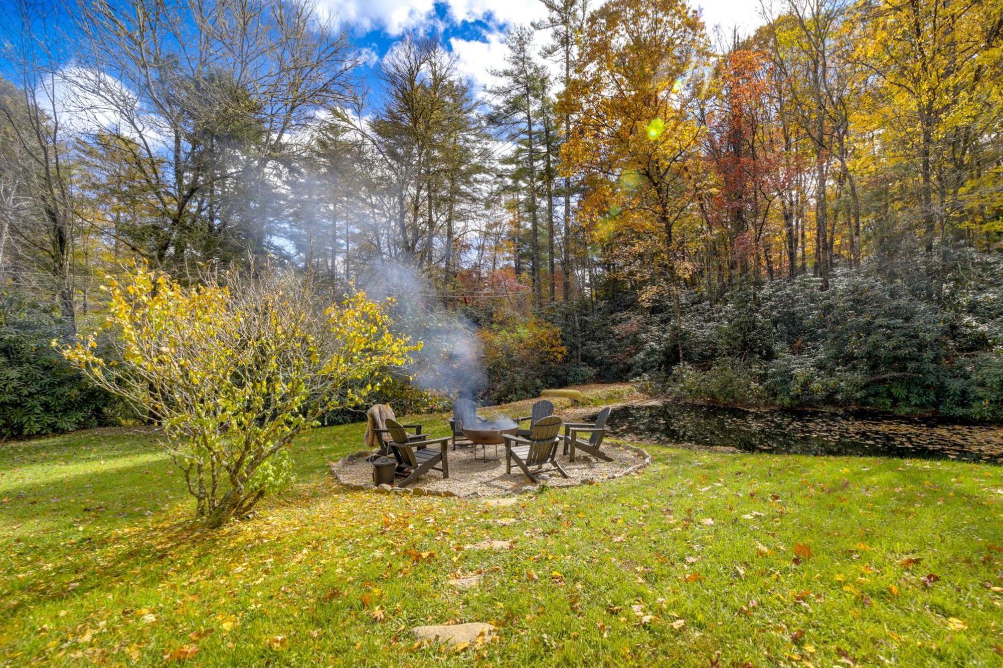 Enchanting Highlands Cottage With Pond And Falls! Exterior foto